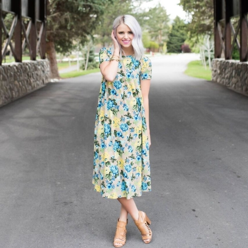 Jacey lane Floral swing dress